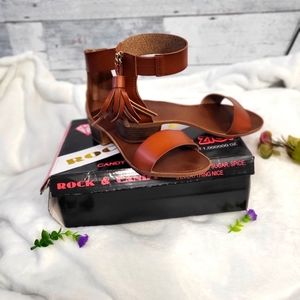 Rock and Candy Man-made leather sandals